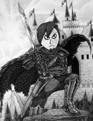 Miitopia - Raven the Warrior