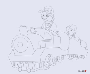 Wolfie's Streams - Toy Train Ride