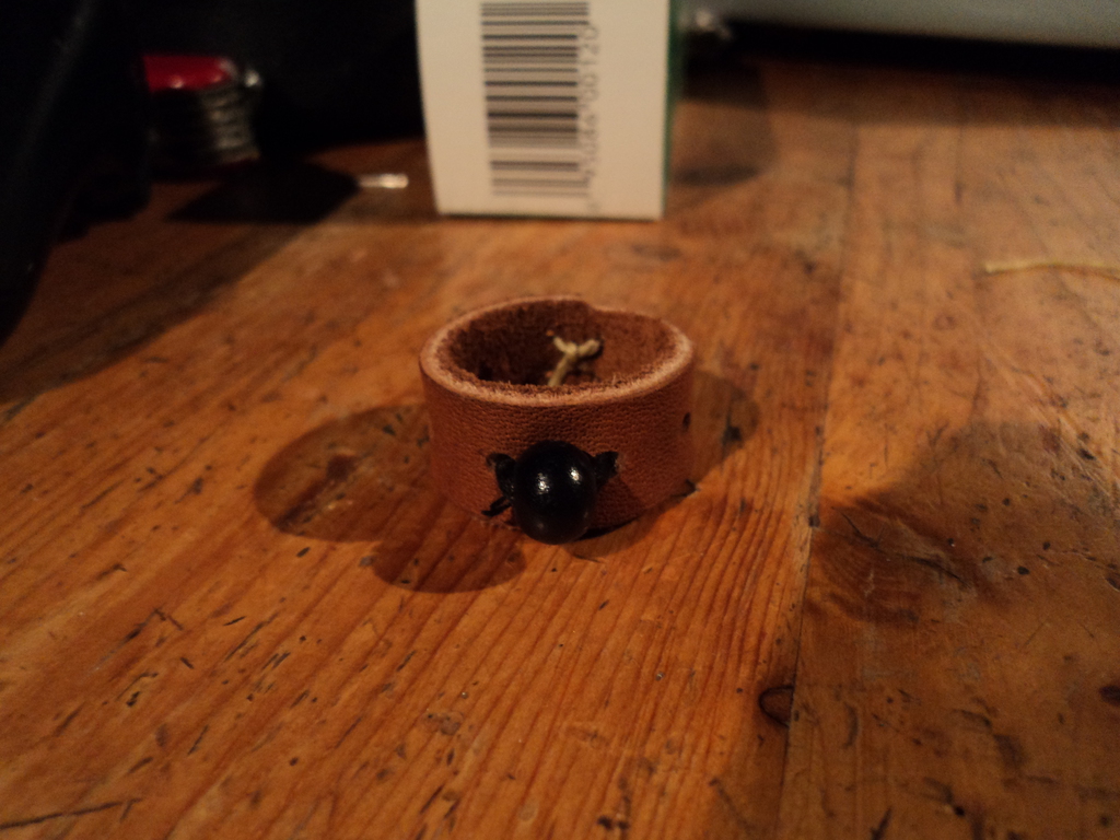 Leather ring - 3