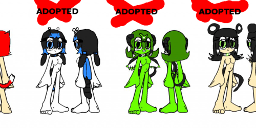 Simple Adoptables Set 0 - BASE USED - FREE! - ALL CLAIMED!