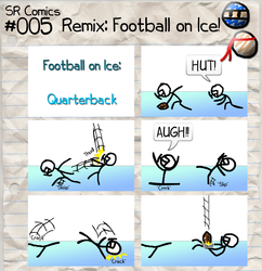 SR Comics #005 HD Remix: Football on Ice!