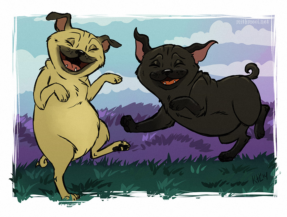 Happy Pugs