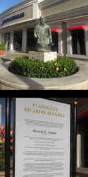 Ricardo E. Alegría monument
