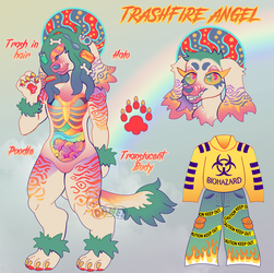 (SOLD) Trashfire Angel
