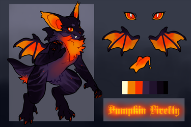 Pumpkin Firefly Bat [CLOSED]