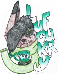 Lucky-Fur Badge 2