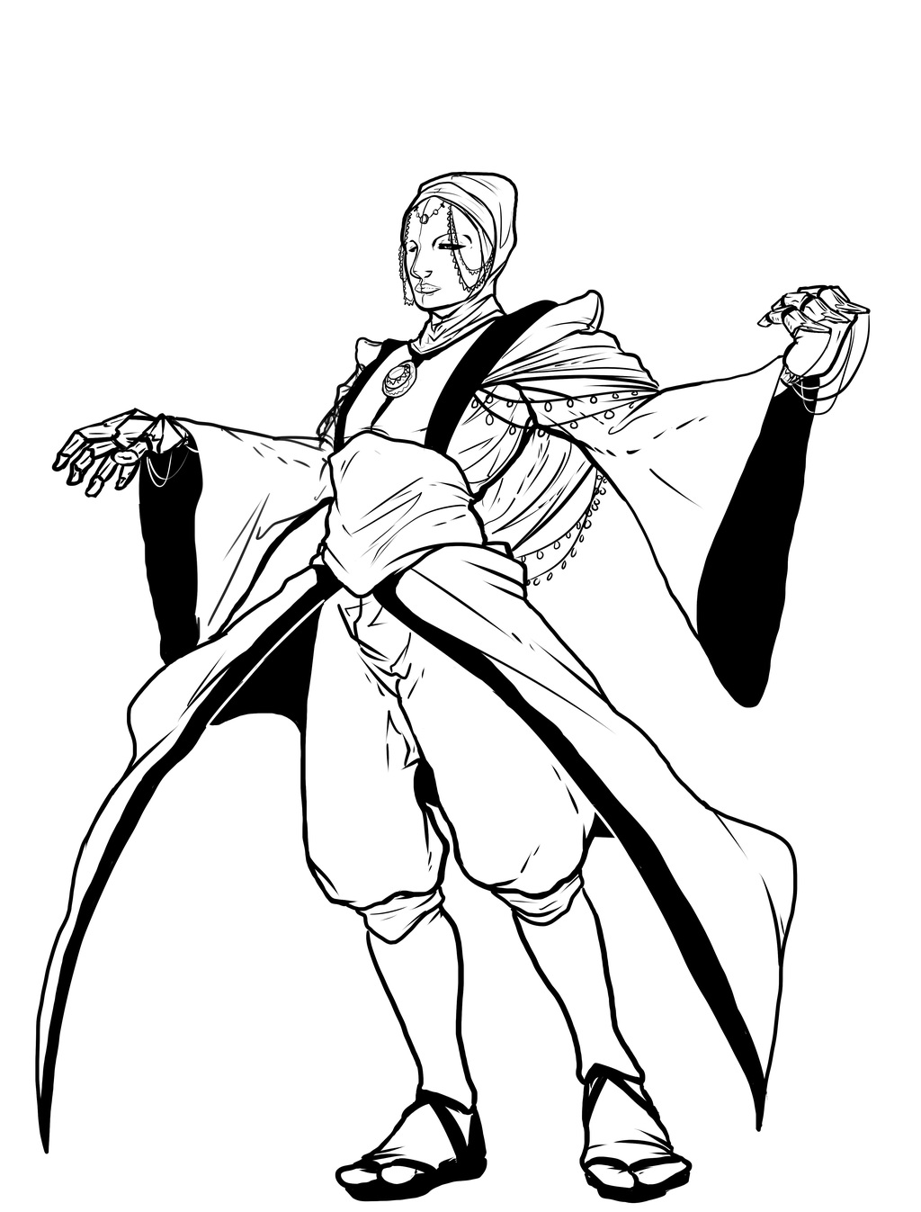 Master of Coin Nadeem- Redesign/lineart 