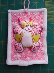 Quilted badge AikaCutesune 