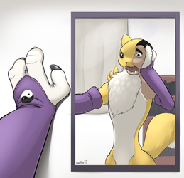 Corrupted: Renamon (w/ Story)
