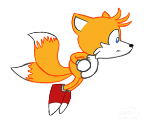 Tails doodle