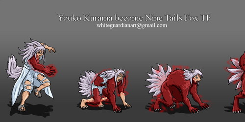 Youko Kurama become Nine Tails Fox