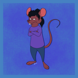 Mouse mom is displeased