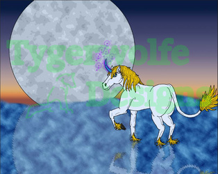 [New Years Sale] Unicorn Moon