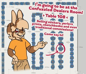 Dealers Table #108 @ Confuzzled!