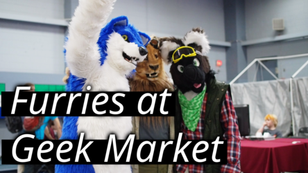 [video] Furries at Geek Market