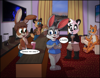 Commission - Flip's Milkshake Party