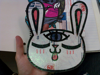 Third Eye Bunny sticker