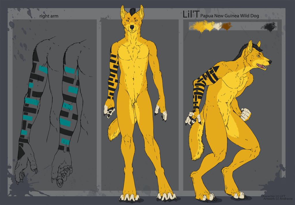 Featured image: reference sheet Lil-t