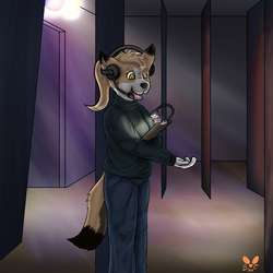TRADE - The Stage Manager - for PawsieNuzzle