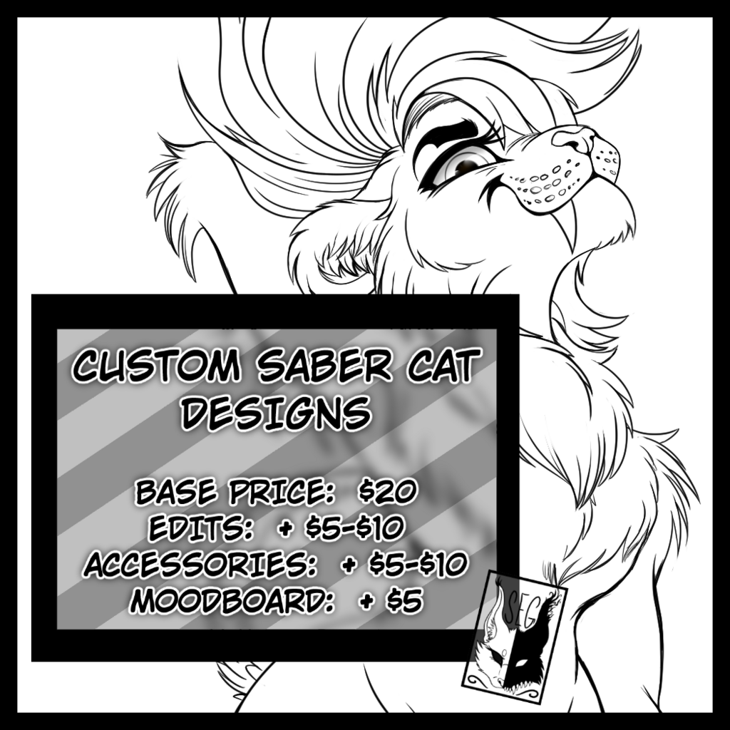 Custom Saber Cats - OPEN