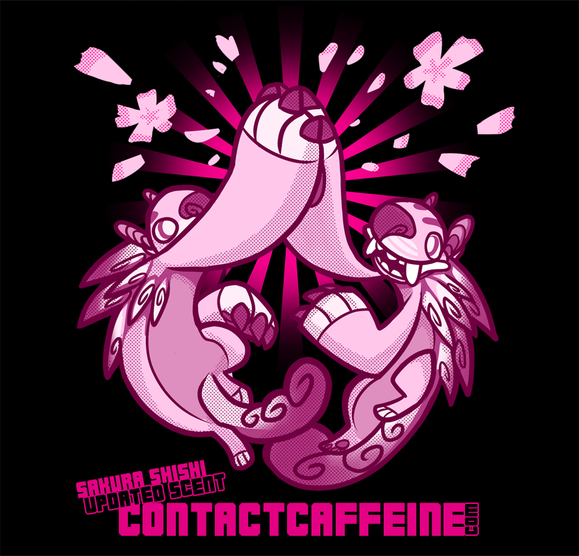 Con*Tact Caffiene - Sakura Shishi HIGH-FIVE!