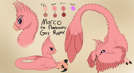 Marco the Flamboyantly Gay Raptor