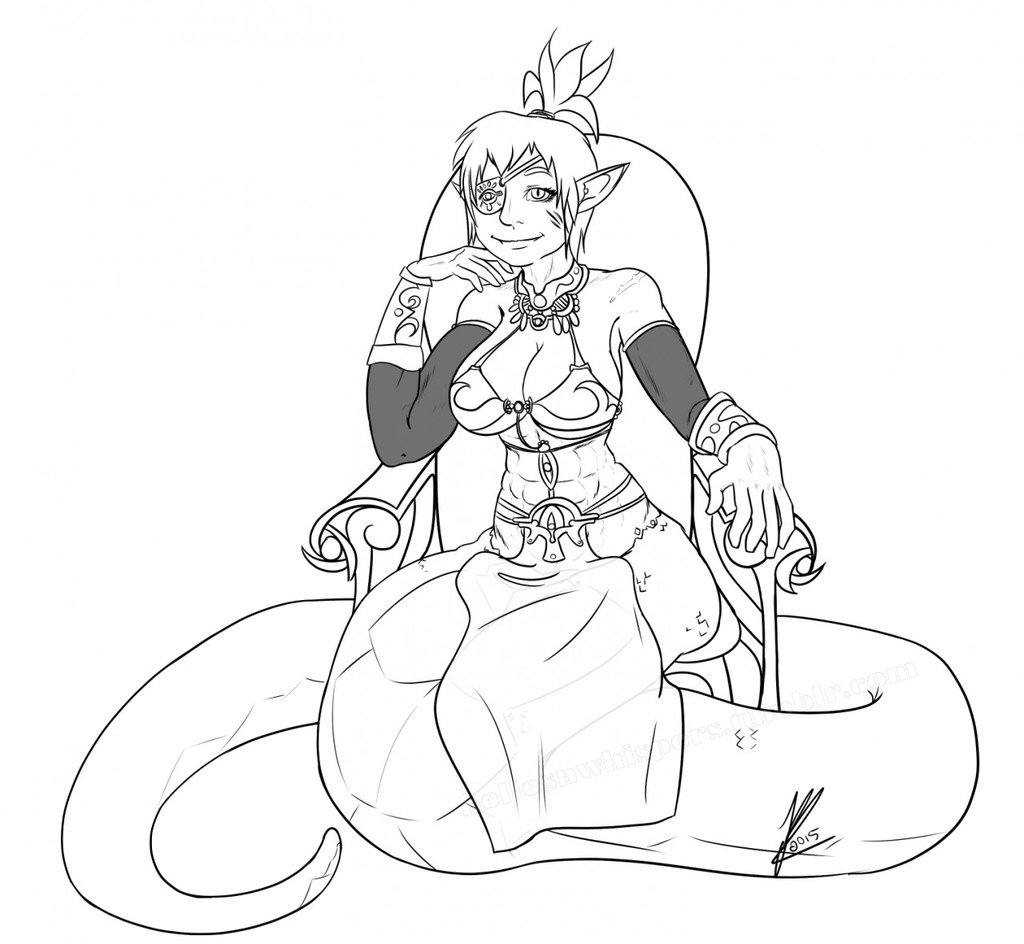 [COM] Chiie on her throne