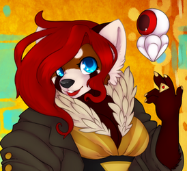 Red tribute picture. Transistor