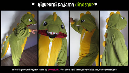 Kigurumi Pajama Dinosaur
