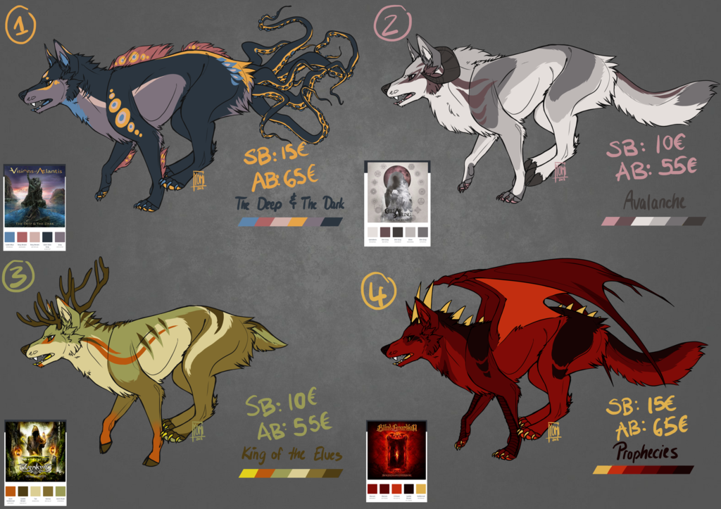 Most recent image: Metal Wolf-Hybrid Adopts