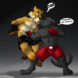 Gut Punch [Stream Commission - Fight]