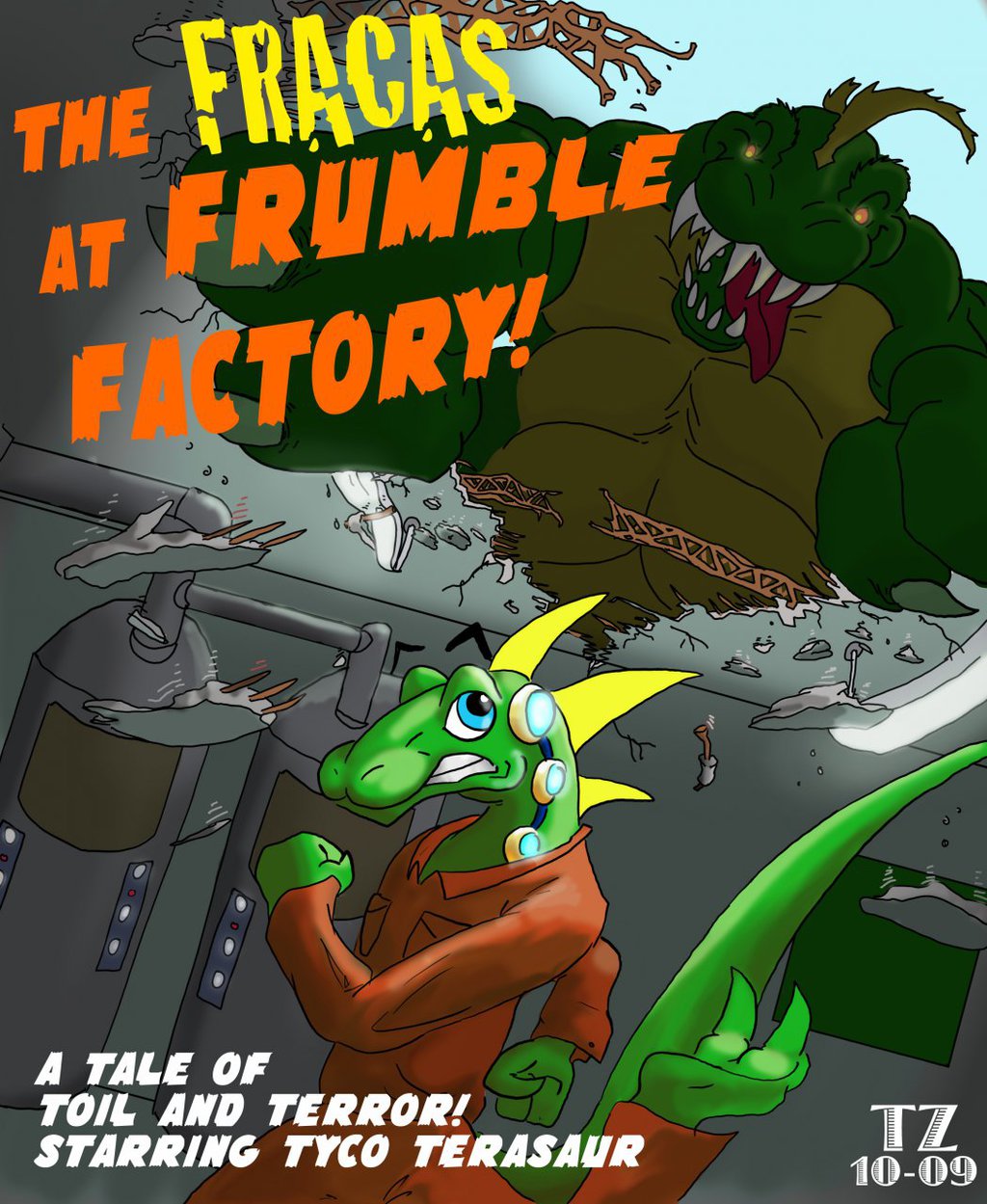 The Fracas at Frumble Factory coverpage
