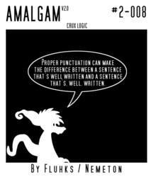 AmalgamV2 - #2-008 - A Comma(n) mistake