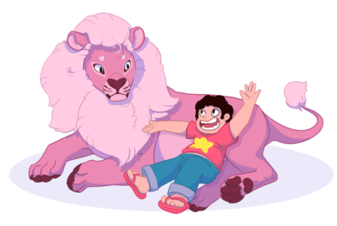 Steven and His Lion