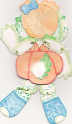 Pumpkinspice Paper Puppet Back