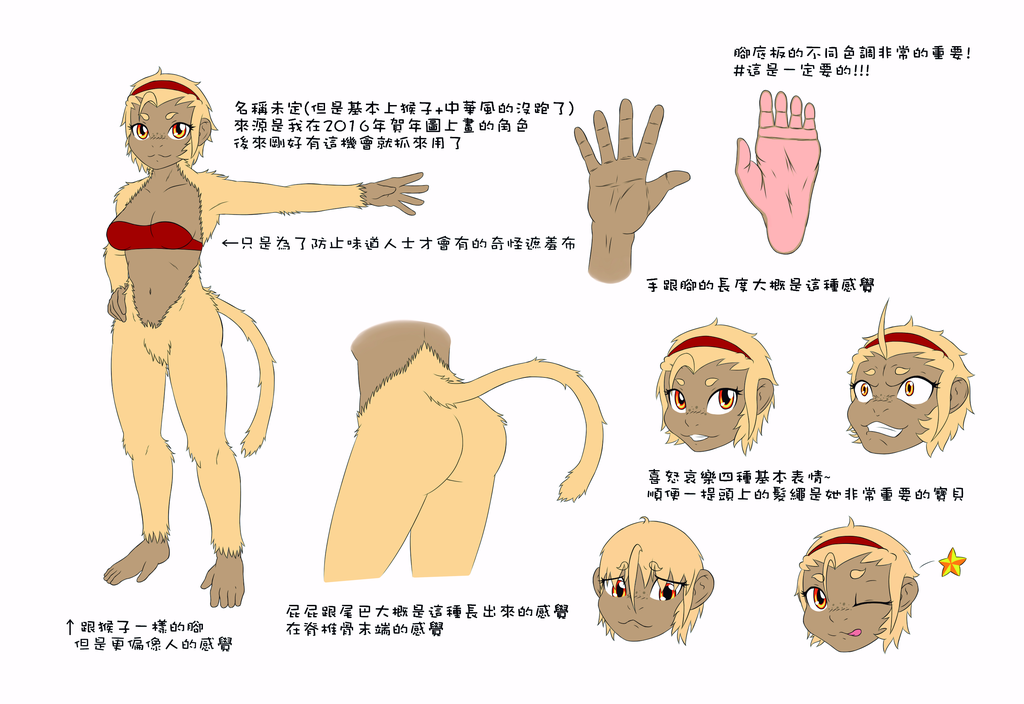 Yang-Mei's first character sheet