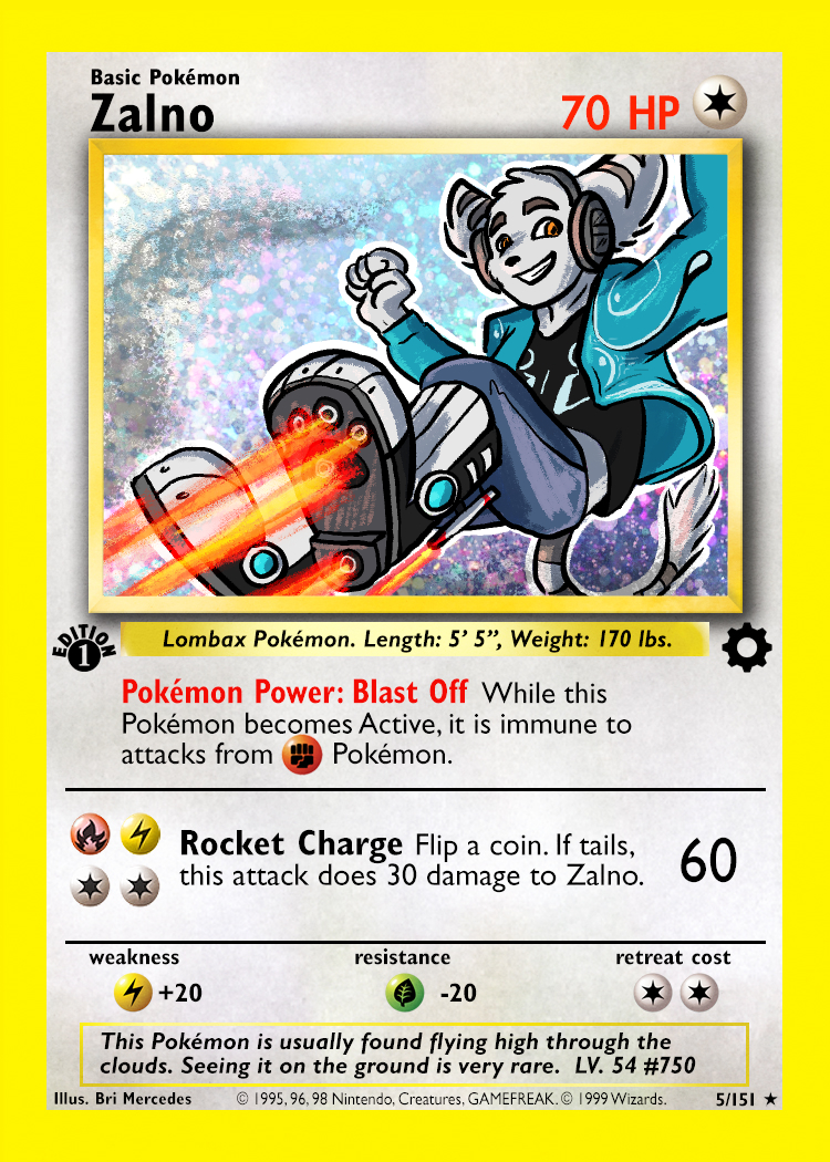Pokémon Card Badge: Zalno