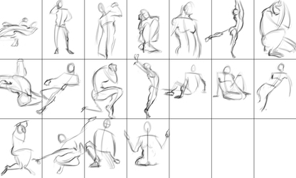 Gestures for the month of Fabuary 2