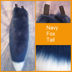 Navy Fox Tail