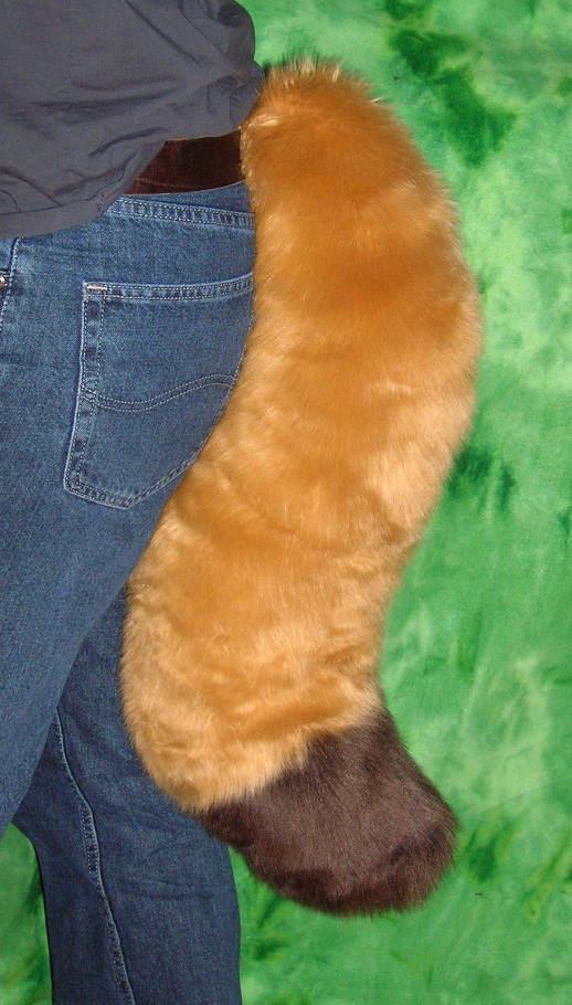 Custom color Fennec tail