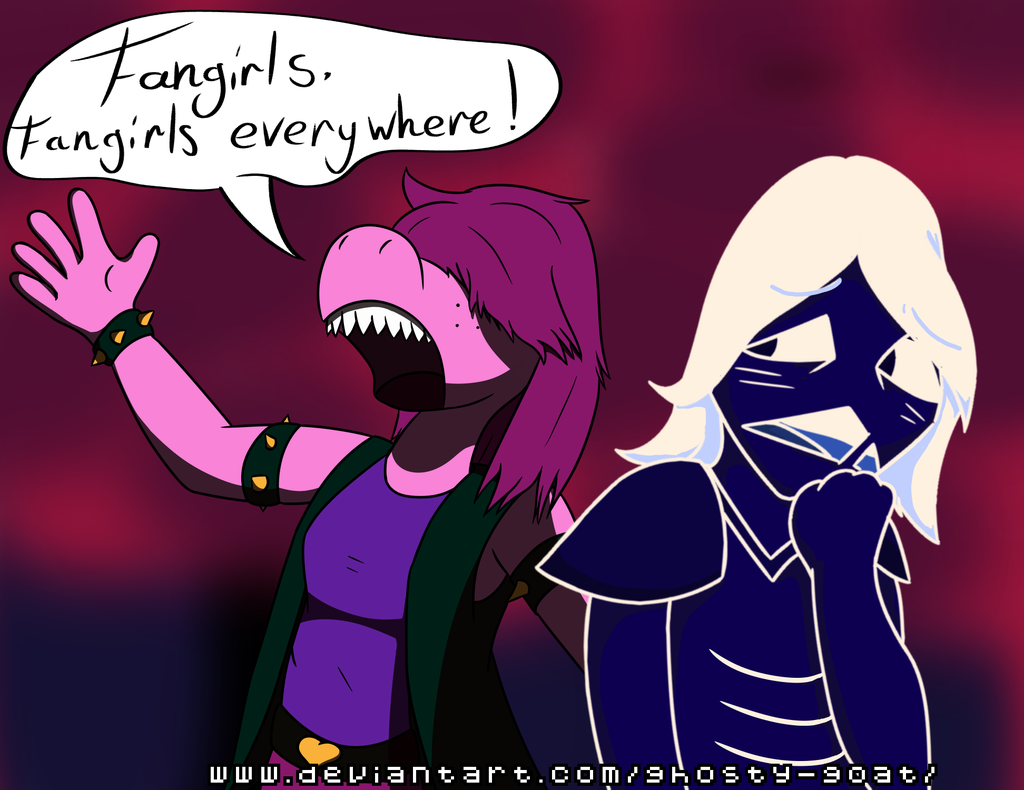 Rouxls and Susie: Fangirls