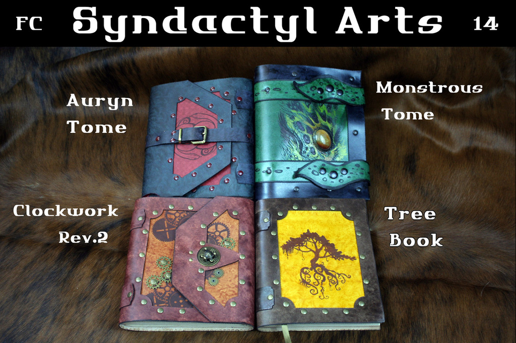 New Syndactyl Sketchbooks