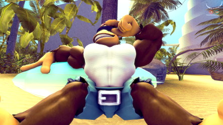 [SFM Patreon Request] Funky Kong At The Beach