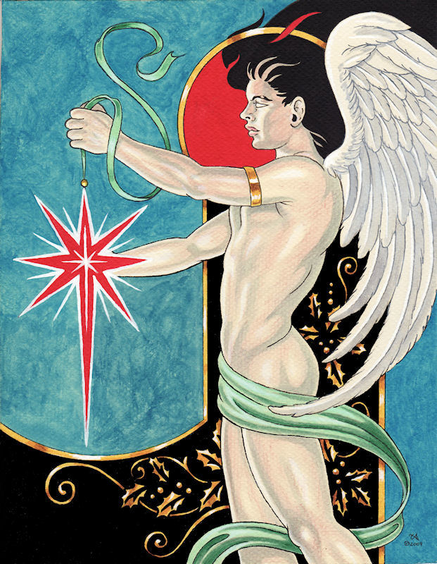 Angel with Red Star