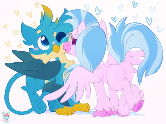 My Little Pony Silverstream and Gallus