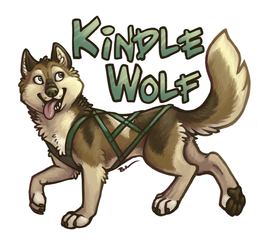 Kindle Wolf Badge