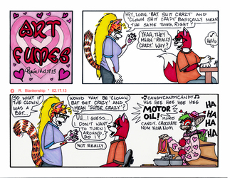 Art Fumes: 021713 Happy Candy Day (PG-13 due to language)