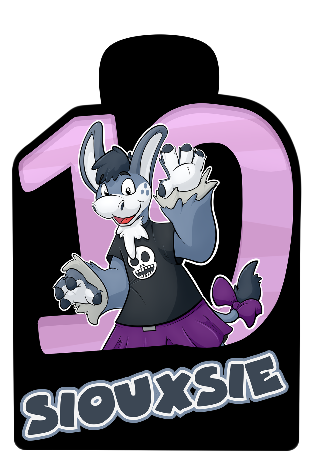 Confuzzled 2017 Badges - Siouxsie