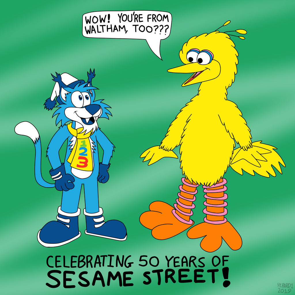 50!  50 Years Of Sesame Street! Ah-Ah-Ah-Ah-Ahhh....