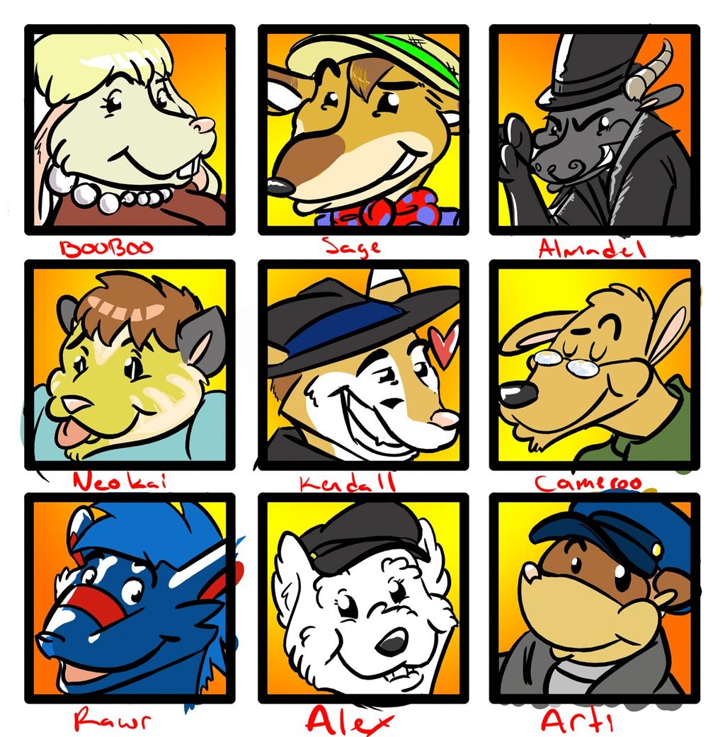 [Old Art] Misc icons featuring Kendall by Failferret